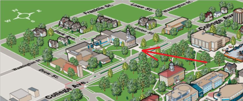 Campus Map St Lawrence University - United States Map